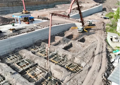 總投資4億元！食品產(chǎn)業(yè)園配套基礎(chǔ)設(shè)施項目施工現(xiàn)場